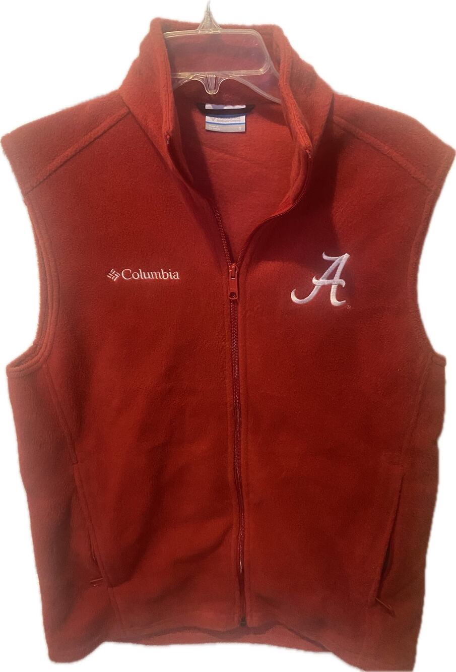 Columbia Sportswear Alabama Crimson Tide Full-Zip Fleece Jacket Red Men's S